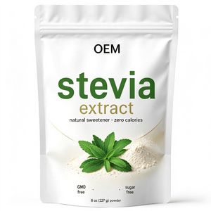 Extracto de Stevia en Polvo OEM ODM, Edulcorante Cero Calorías, 8oz 227g, Etiqueta Privada al por Mayor - Product Image 1