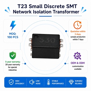 Transformador LAN SMD T23 <span class=keywords><strong>de</strong></span> 330uH, Monofásico, <span class=keywords><strong>220</strong></span>/110V, 12V, 1A, 1MVA, 5000W, 200kHz, <span class=keywords><strong>Convertidor</strong></span> <span class=keywords><strong>de</strong></span> Voltaje <span class=keywords><strong>de</strong></span> Alta Eficiencia - Product Image 6
