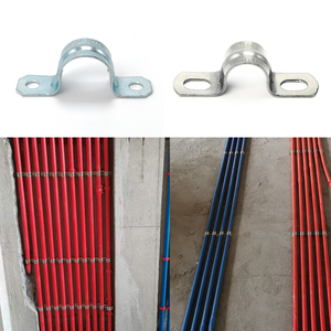 Prix usine 1/2 Collier de fixation pour conduit électrique EMT, Collier de fixation pour conduit <span class=keywords><strong>à</strong></span> 1 ou 2 trous, Collier de fixation en U - Product Image 4