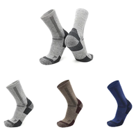 Chaussettes personnalisées en laine mérinos Chaussettes à séchage rapide Chaussettes de compression pour la randonnée sportive et le ski en plein air