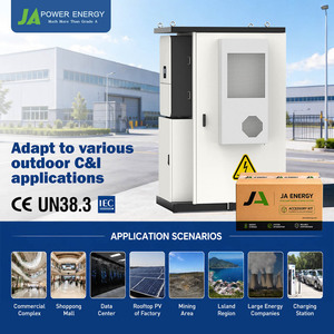 Système <span class=keywords><strong>de</strong></span> Stockage d'Énergie (ESS) tout-en-un JApower 100 kW 265 kWh refroidi par <span class=keywords><strong>air</strong></span> avec onduleur hybride Deye pour le stockage photovoltaïque, la réduction du temps <span class=keywords><strong>de</strong></span> consommation et des factures <span class=keywords><strong>de</strong></span> point <span class=keywords><strong>de</strong></span> charge - Product Image 4
