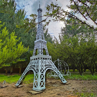 2026 métal Arts artisanat couleur argent 3m 10ft 20ft tour eiffel pour décorations d'événements de fête de Paris