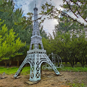 2026 métal Arts artisanat couleur argent 3m 10ft 20ft tour eiffel pour décorations d'événements de fête de <span class=keywords><strong>Paris</strong></span> - Product Image 5