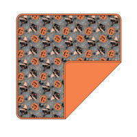 Couvertures pour bébé personnalisées à impression numérique, réversibles, en Minky Dot et en bambou, options de sublimation OEM disponibles