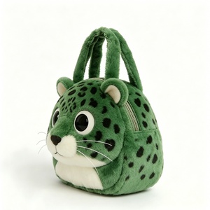 Children's Soft Plush Pillow <b>Cute</b> <b>Bear</b> Animal Print Embroidered Plush Stress Relief Gift for Leopard Lovers - Product Image 4