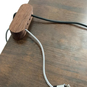 حامل كابلات خشبي قابل للتخصيص لتنظيم غرفة المعيشة، ملحق محمول قابل للفصل لإدارة الأسلاك، هدية مثالية للمكتب - Product Image 5