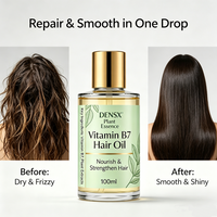 Huile Essentielle Bio Végétalienne à l'Huile d'Argan pour Soins Capillaires, Marque Blanche en Gros, avec Parfum Personnalisé pour le Traitement de la Chute de Cheveux