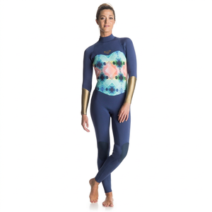 Combinaison de plongée intégrale Shemax pour femme, néoprène 3/2 mm, respirante, imperméable, avec fermeture éclair dorsale, grandes tailles - Product Image 1