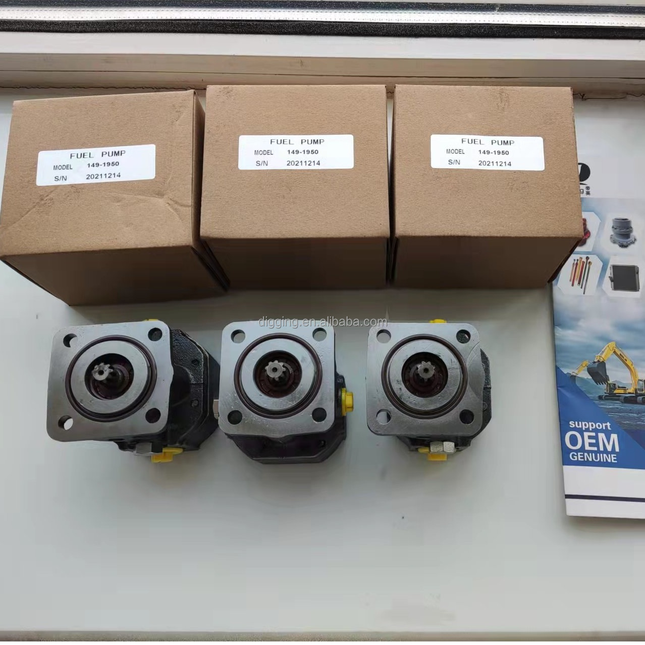 149-1950 Fuel Transfer Pump for 3408E Engine - CATERPILLAR