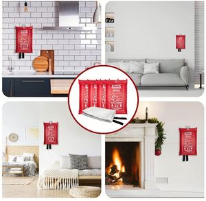 Manta Ignífuga Profesional de Fibra de Vidrio, Herramienta de Seguridad Contra Incendios para Cocina, Garaje, Auto, Personalizable - Product Image 4
