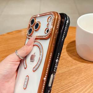 <span class=keywords><strong>Coque</strong></span> de protection <span class=keywords><strong>transparente</strong></span> à succès pour <span class=keywords><strong>iPhone</strong></span> 15 <span class=keywords><strong>Pro</strong></span> <span class=keywords><strong>Max</strong></span> 16 14 <span class=keywords><strong>13</strong></span> 17 <span class=keywords><strong>Pro</strong></span> <span class=keywords><strong>Max</strong></span>, accessoires de téléphone spéciaux en électroplatine diamant - Product Image 4