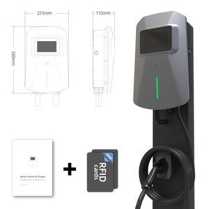 Station de recharge murale intelligente pour véhicules électriques OEM ODM 7kW 7kW 11kW 22kW AC monophasée triphasée Type 2 OCPP - Product Image 4