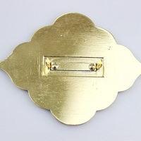 Plaques de badges métalliques en zinc or rose pour accessoires sportifs, vêtements de course et sous-vêtements Chenyue