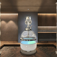 Coffret Cadeau Luxe de Chicha en Plastique avec Finition Givrée