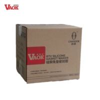 Cina Grosir VAOK 35g Automotive RTV 100% Silicone Rubber Flange Sealant 6mm Penyegel Perak Putih