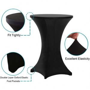 Custom GoldFlag HLY-TC001 Portable <b>Table</b> Cover 80x110cm Event Cloth Digital Printing Logo Thick Material <b>Low</b> Price Fast Shipping - Product Image 3