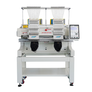 INITI Professional High Speed Commercial Multi 2 Head Embroidery Machine Computerized Caps Embroidery Making Machine