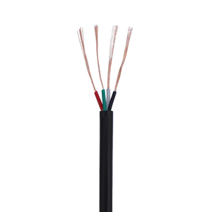 Câble d'alimentation électrique flexible en cuivre pur à 4 conducteurs AWM 2464, isolé et gainé en PVC - Kebao Long H-58 - Product Image 1