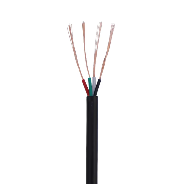 AWM 2464 4 Core Stranded Pure Copper Flexible PVC Insulated Sheathed Electrical Power Cable-Kebao Long H-58