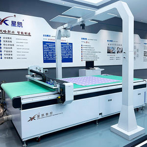 Cámara CCD grande de alta precisión y proyector que reconoce la máquina de <span class=keywords><strong>corte</strong></span> por vibración de patrones para <span class=keywords><strong>bolsos</strong></span> y sofás - Product Image 3