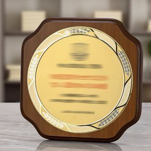 شهادة ADL من الزجاج الكريستالي المستدير عالية الجودة تصميم جديد من أجل الأعمال الفخرية بالجملة الكأس - Product Image 5