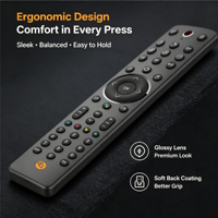 Control Remoto para TV de 45 Teclas con Función de Aprendizaje IR, Control Remoto Personalizado Uno a Uno