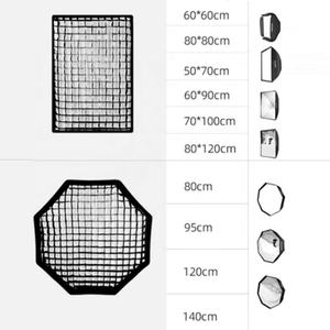 Produit <span class=keywords><strong>Portrait</strong></span> Photographie Studio Vidéo Net Réseau Grille Grille Nid D'abeille Boîte Souple Couverture Caméra Vitesse Lumière Flash Diffuseur - Product Image 6