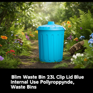 Contenedor (23Lt) con tapa de clip BLIM Azul BD001 0230MJ CBL - Product Image 3