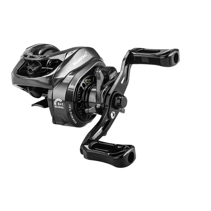 BEARKING 173g light weighted baitcasting reels 7.3:1 High Speed freshwater saltwater reel