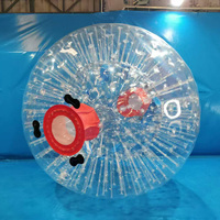 L'OEM a personnalisé l'extérieur durable PVC /TPU boule gonflable Zorb pour le rouleau
