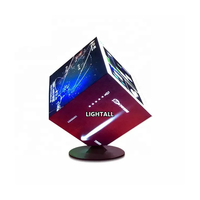 4 lati 5 lati Smart Control Outdoor Indoor P4 Led Display pubblicità commerciale cubo schermo Led
