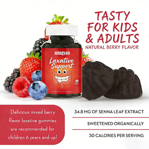 Gomitas <span class=keywords><strong>de</strong></span> Extracto <span class=keywords><strong>de</strong></span> Hoja <span class=keywords><strong>de</strong></span> Senna <span class=keywords><strong>de</strong></span> Marca Privada, Suplemento Suavizante <span class=keywords><strong>de</strong></span> la Defecación para Promover la Digestión - Product Image 2