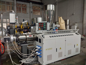 HDPE PE / PP WPC Gỗ Nhựa Sàn Hợp Chất Sàn Và Tường Panel Đùn Máy Dây Chuyền Sản Xuất - Product Image 4