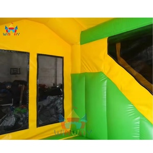 Château gonflable girafe de haute qualité en PVC commercial 15' x 15' avec porte ouverte pour les fêtes d'anniversaire des enfants - Product Image 3