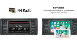 Автомобильный Dvd-радио LTE DSP воспроизводитель Android Para Carro поддержка 4G для BMW E39 E53 M5 Авто Dvd-плеер экран автомобиля для Bmwe39