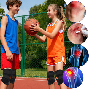 <span class=keywords><strong>Rodillera</strong></span> Deportiva Abierta con Soporte Rotuliano para Dolor de Rodilla, Correa de Soporte Rotuliano para Correr, Senderismo, Artritis, Recuperación de Lesiones ACL/MCL - Product Image 6