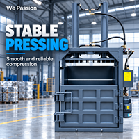 Vertikale Doppelzylinder-Hydraulikpresse mit Frontbeladung für Papierabfall-Recycling