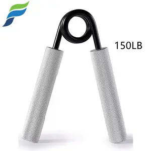 YETFUL Aluminum Handle Adjustable 150LB Workout Climbers Anti Slip Finger Trainer Hand Grips Strength