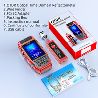 Mini OTDR NK3200 1310 1550nm 24 22dB 9 en 1 con Pantalla Táctil, Multifunción, OPM, VFL, IOLM, Mapa de Eventos, Reflectómetro de Fibra FTTH