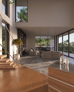 Casa Prefabricada de Acero Ligero Galvanizado de 2 Pisos, Completamente Amueblada, Moderna, con Dormitorio, Sala de Estar, Comedor y Oficina en Casa - Product Image 6