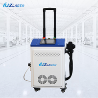 Nouvelle machine de nettoyage au laser pulsé industriel 300W pour le ponçage des outils et la décontamination des surfaces