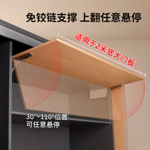 Amortiguador de Gas G223S-M para Puertas de Armario, Soporte Hidráulico Ajustable, Piezas para Muebles de Cocina - Product Image 3