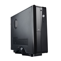 Boîtier d'ordinateur de bureau Micro ATX ITX Slim, boîtier de PC SFF