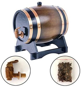 Distributeur miniature de baril de whisky en bois tambours seaux et barils rhum pour <span class=keywords><strong>bar</strong></span> ou usage domestique - Product Image 2