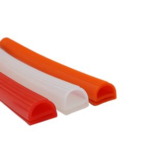 ซีลยางซิลิโคนขึ้นรูปทรงตัวยูประสิทธิภาพสูง สำหรับขอบประตู  ใช้ในอุตสาหกรรมห้องเย็น ตู้แช่แข็ง - Product Image 2