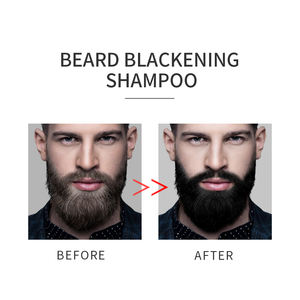 Tinte de <span class=keywords><strong>barba</strong></span> instantáneo para hombres, champú de Color negro, gris, bigote, nuevo - Product Image 5