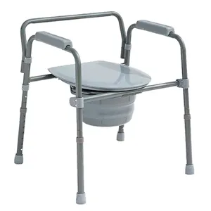 可拆卸框架小纸箱尺寸钢椅可折叠马桶便器椅子适用于乌克兰老年人的畅销钢板椅