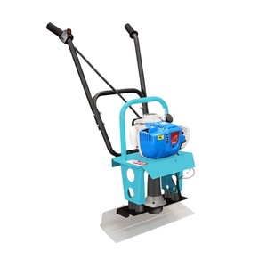 Machine de nivellement de béton portative à double couche épaissie pour la construction, règle vibrante pour mortier et béton - Product Image 1