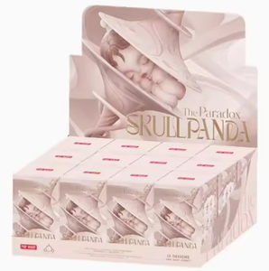 Producto 100% Oficial POPMART, <span class=keywords><strong>Figuras</strong></span> <span class=keywords><strong>de</strong></span> la Serie The Paradox SKULLPANDA, Caja Sorpresa, Regalo, Decoración <span class=keywords><strong>de</strong></span> Escritorio, Figura Coleccionable - Product Image 1