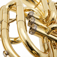 Earl Mann Marching Euphonium Tuba EP-420L Buatan Tiongkok Daratan Bahan: Tidak ada